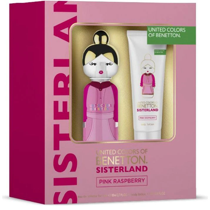 BENETTON COFRE SISTERLAND PINK RASPBERRY X 80 ML.